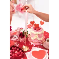 Konfetti – Szívek fehér 15 g