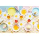 Papírtányér – Napocska mintával (6 db)