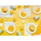 Papírtányér – Napocska mintával (6 db)