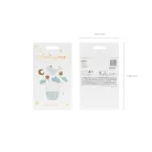 Sütidíszek bálna - kisfiú érkezik (7 db)