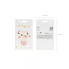 Sütidíszek gólya - kislány érkezik (7 db)