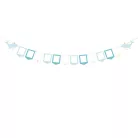 Photo frame garland Whale 10.5x15 cm mix