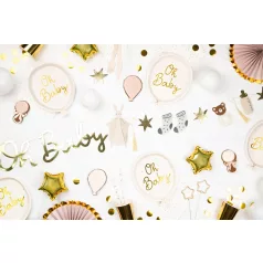 "Oh Baby" Lufi Alakú Papírtányérok (6 db)