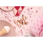 Papírtányérok – Gyémántgyűrű formájú „She said yes” felirattal (6 db)