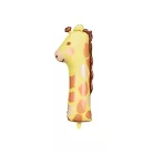 1-es Szám fólia lufi - Zsiráf