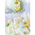 3-as Szám fólia lufi - Gepárd