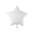Csillag Alakú Fólia Lufi – Fehér 42 cm