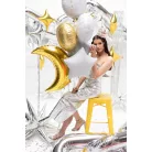 Csillag Alakú Fólia Lufi – Fehér 42 cm