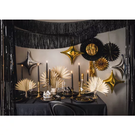 Fólia lufi 4 ágú csillag - ezüst