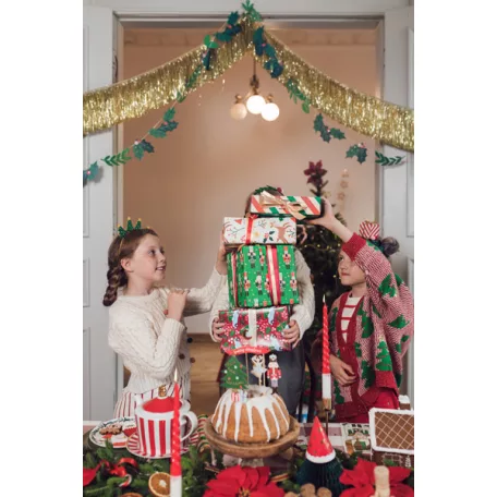 Csomagolópapír karácsonyi mintás 70x200 cm