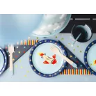 Papírtányérok – Repülős kaland (6 db)