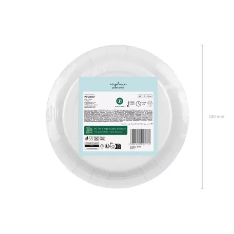 Papírtányérok – Repülős kaland (6 db)