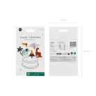 Torta dísz Dinoszaurusz 8-12 cm (6 db)