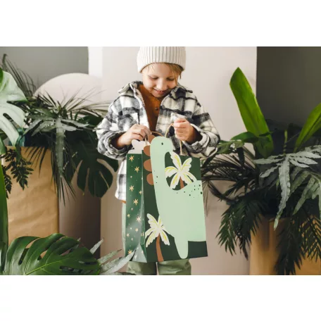 Ajándéktáska Dinoszaurusz 10x24x37cm (1 db)