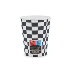 Autóversenyzős papírpohár (6 db)