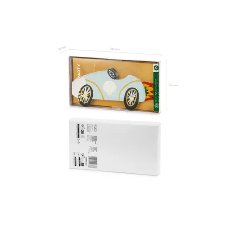 Versenyautó meghívó (6 db)