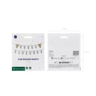 Banner "Happy Birthday" Autóversenyzős party 2.5 m