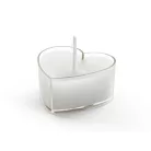 Szív alakú Teamécsesek (10 db)