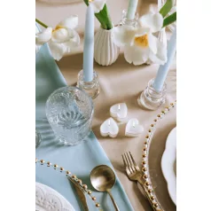 Szív alakú Teamécsesek (10 db)