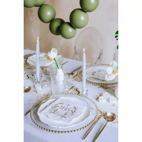 Szív alakú Teamécsesek (10 db)