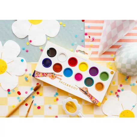 Arcfestékek (12 szín)