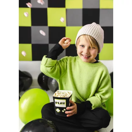 Gamer party popcornos doboz Play (6 db)