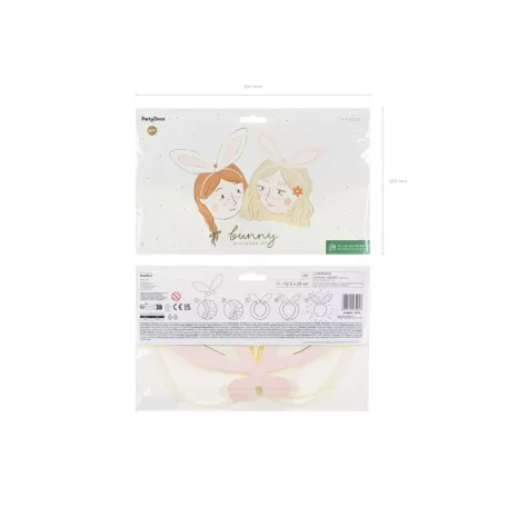 Nyuszifül hajráf (4 db)