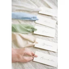 Sifon szalag pisztácia zöld 40mm/5m (3 db)