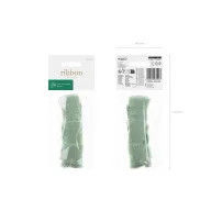 Sifon szalag pisztácia zöld 40mm/5m (3 db)