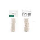 Sifon szalag halvány bézs 40mm/5m (3 db)