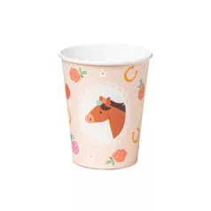 Lovas papírpohár Pacis party (6 db)
