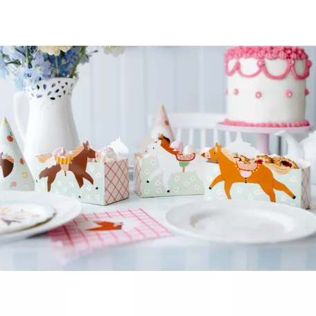 Lovas snack dobozka Pacis party (3 db)