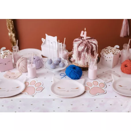 Papír szalvéták - Macska mancs (12 db)