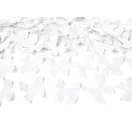 Konfetti ágyú fehér pillangók 28 cm