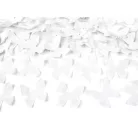 Konfetti ágyú fehér pillangók 28 cm
