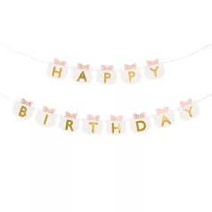 Cicás szülinapi banner - Happy Birthday Cats 2.8 m (1 db)