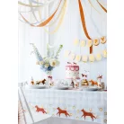 Lovas papír asztalterítő 180x120 cm Pacis party