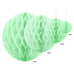 Méhsejt dekorgömb pisztácia zöld 20cm