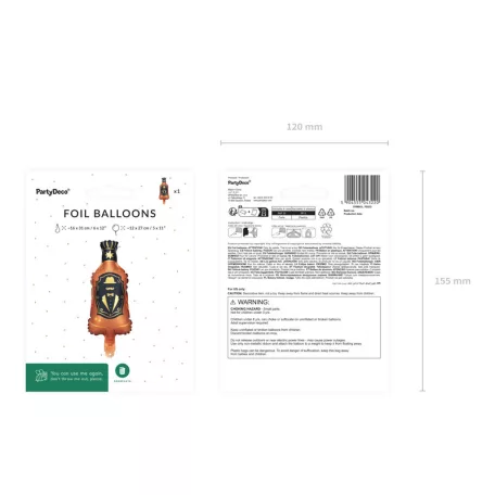 Fólia lufi – Whiskys üveg