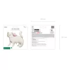 Fólia lufi Cica 83 x 77 cm