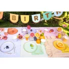 Papírtányérok vegyes színek (6 db)