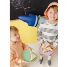 Papírtányérok vegyes színek (6 db)