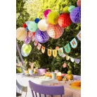 Papírpohár 220 ml  vegyes színek (6 db)