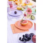 Papírszalvéta "Happy Birthday" vegyes színek(12 db)