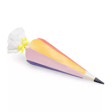 Színes Ceruza Alakú Ajándékkúp - Candy Cone Crayon