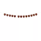 Filc Banner "Boldog Születésnapot" - Barna 3 m