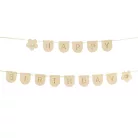 Filc Banner "Boldog Születésnapot" - Rózsaszín 3 m