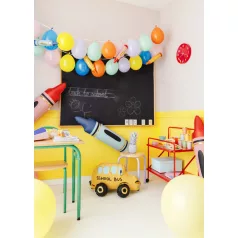 Álló fólia lufi – Iskolabusz, 36 × 66 cm