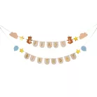 Első Születésnap Banner - Macis kollekció