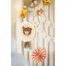 Rozetta papír dekoráció Macis 30-35 cm (2 db)